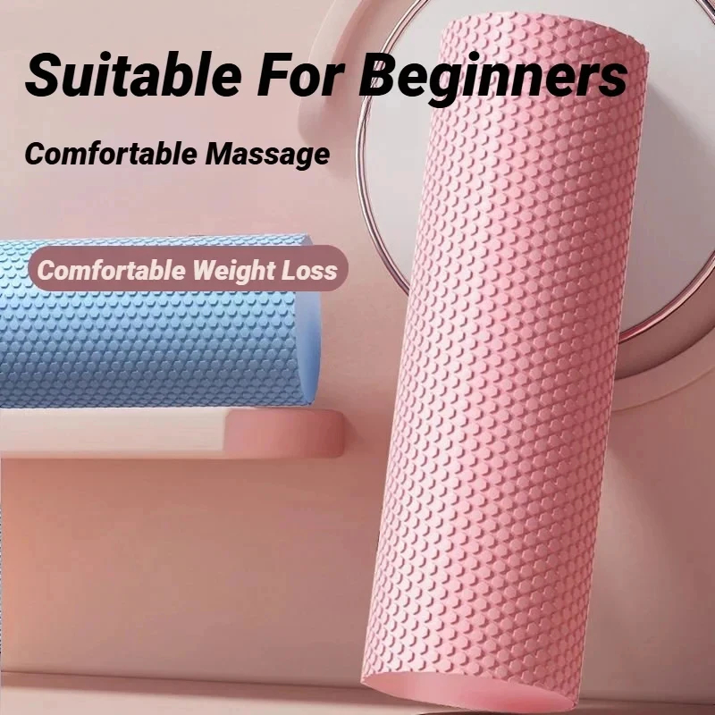 Foam Roller Trigger Point - 六角形のEVAフォームヨガローラー、10cm×30cmのマッサージフォームローラー、ピラティス、ホームフィットネス、ワークアウト用