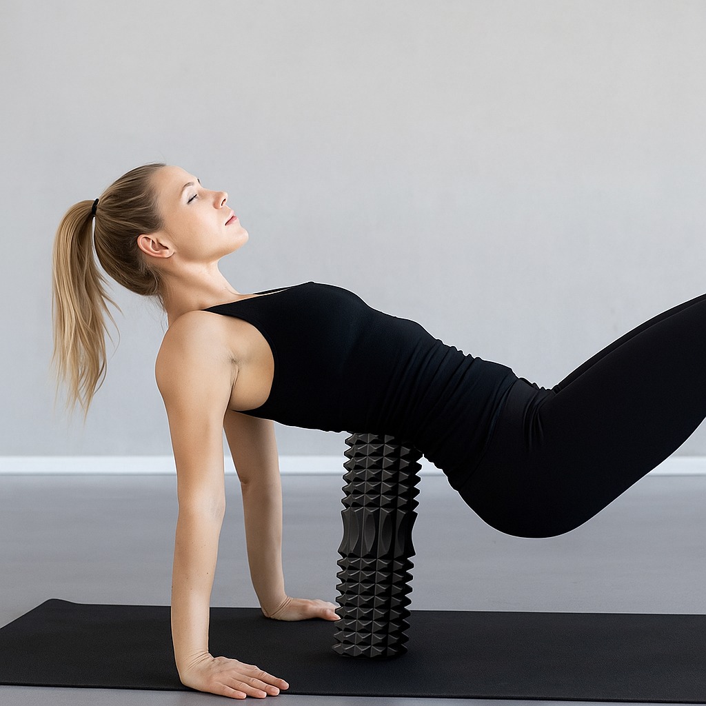 EVAフォームフィットネスバックローラー、トリガーポイント高 - Foam Roller Trigger Point のレビューと価格