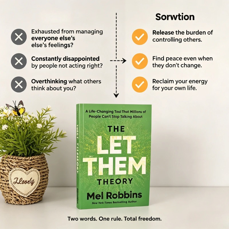 「Let Them Theory」（メル・ロビンズ著） 個人 - Health & Wellness Alegria のレビューと価格