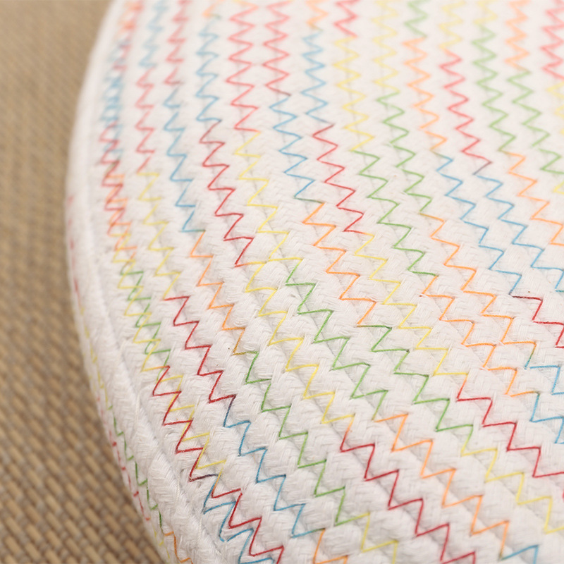 無地の厚手丸型フロアクッション、瞑想・座布団用座布団、多目的 - Meditation Cushion Zafu のレビューと価格