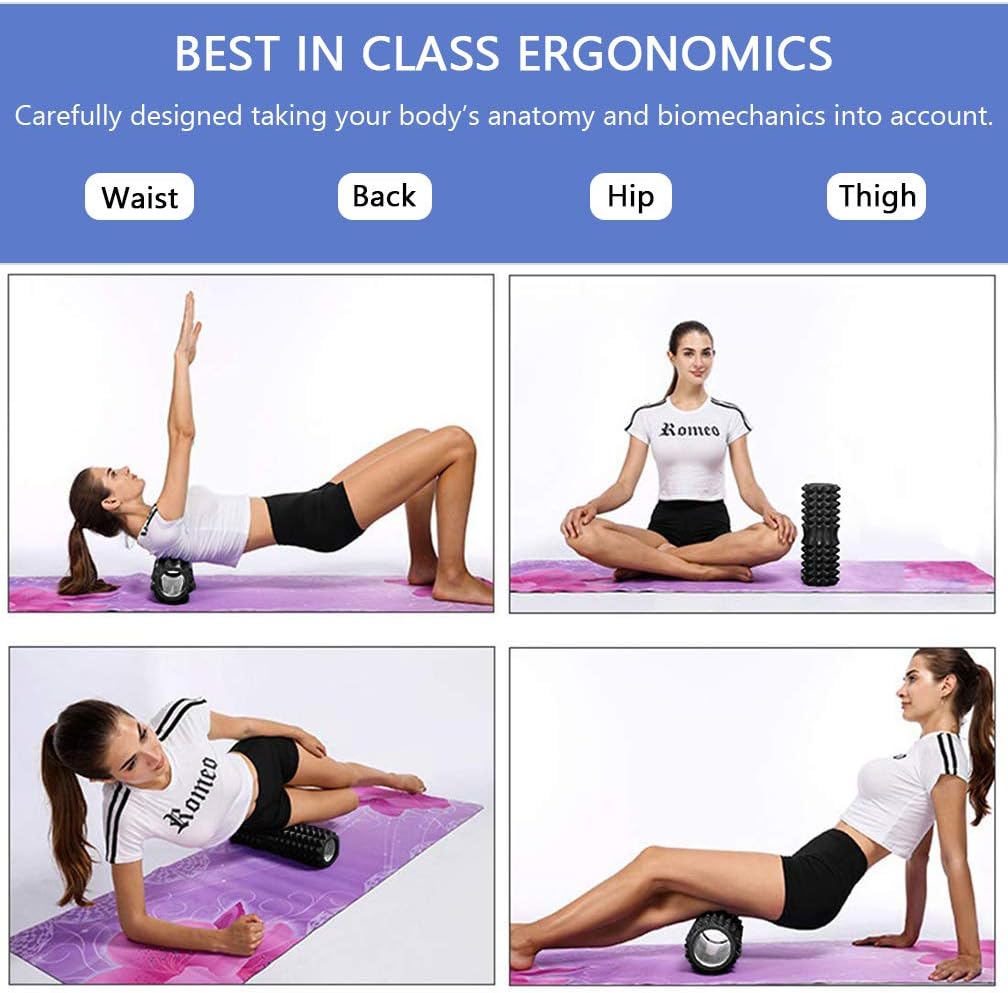 5 in 1フォームマッスルマッサージセット,ディープマッス - Foam Roller Trigger Point のレビューと価格
