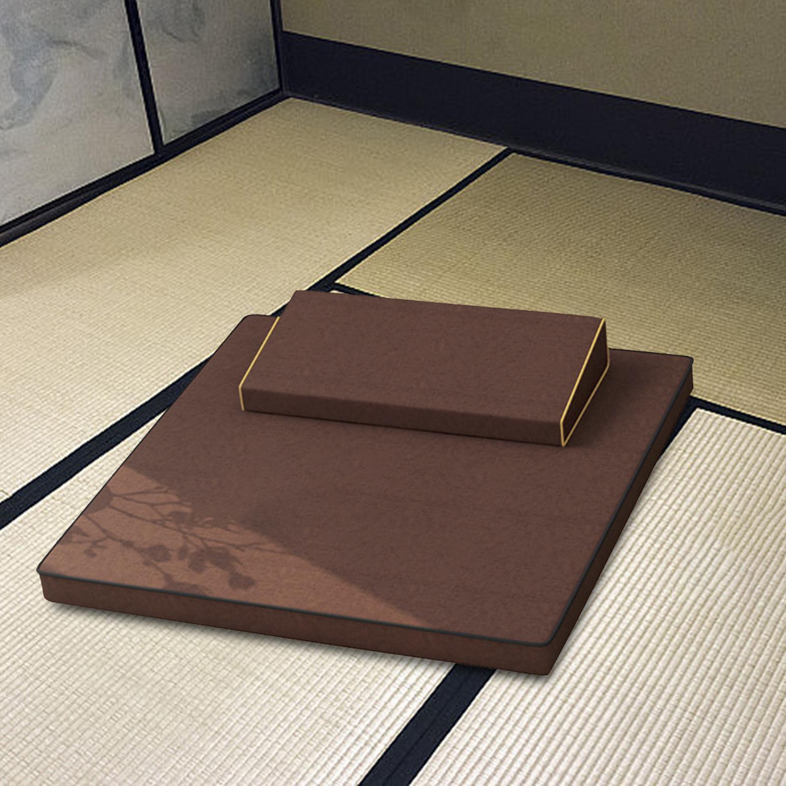 瞑想クッションセット多機能ポータブルニーリングマット仏陀礼拝 - Meditation Cushion Zafu のレビューと価格