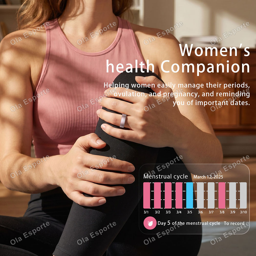 男性女性用スマートリング フィットネストラッカー 睡眠モニタ - Wellness Health. Ring のレビューと価格