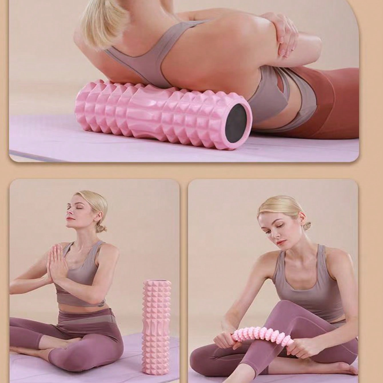 45×13cmのフォームローラー。深層筋肉へのマッサージやス - Foam Roller Trigger Point のレビューと価格