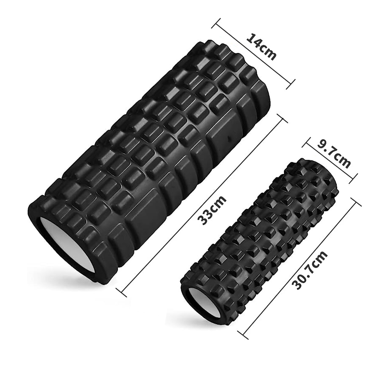 33 センチメートルヨガコラムフォーム軸マッサージローラー筋 - Foam Roller Trigger Point のレビューと価格