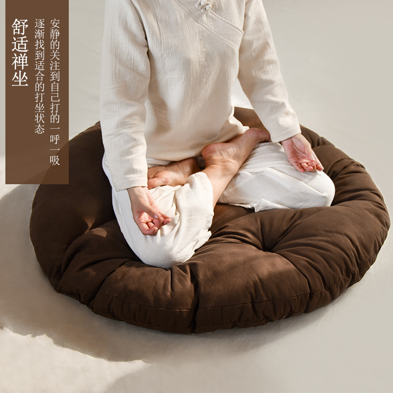 瞑想用クッション、尾骨サポート、禅坐用クッション、モダンでミ - Meditation Cushion Zafu のレビューと価格