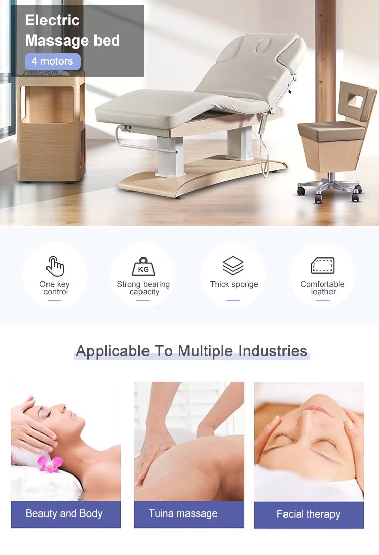 工場カスタマイズ木目調ベースマッサージベッド 電動スパウェル - Health Wellness Center のレビューと価格